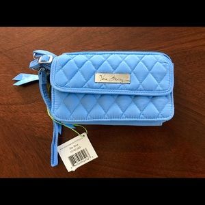 NWT Vera Bradley Sky Blue Crossbody All in One